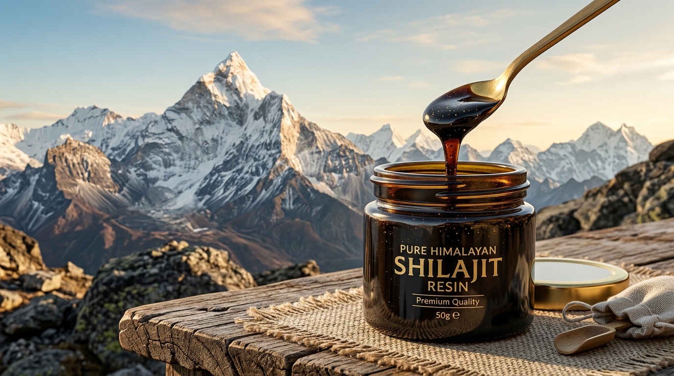 Himalayan Shilajit Resin Banner